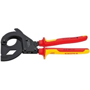 Knipex 95 36 315 A Cable Cutter Ratchet Principle 3-Stage 315mm VDE
